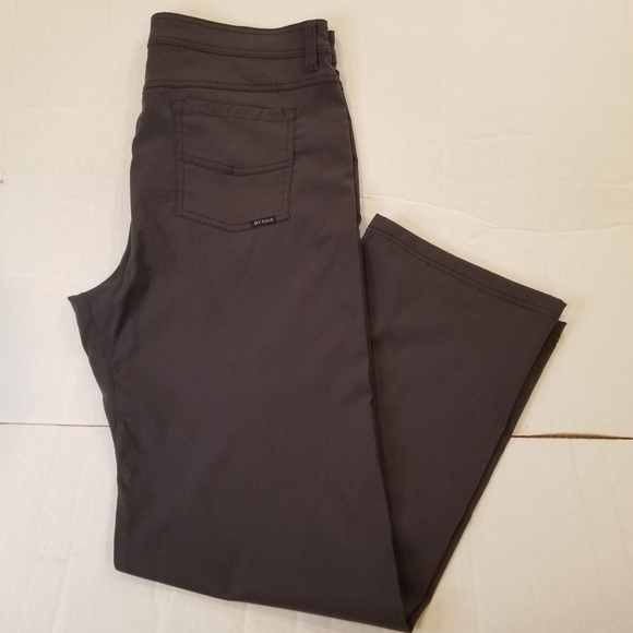 Prana Pants Prana Mens Brion Pants Size 38x32 Gray Hiking Camping